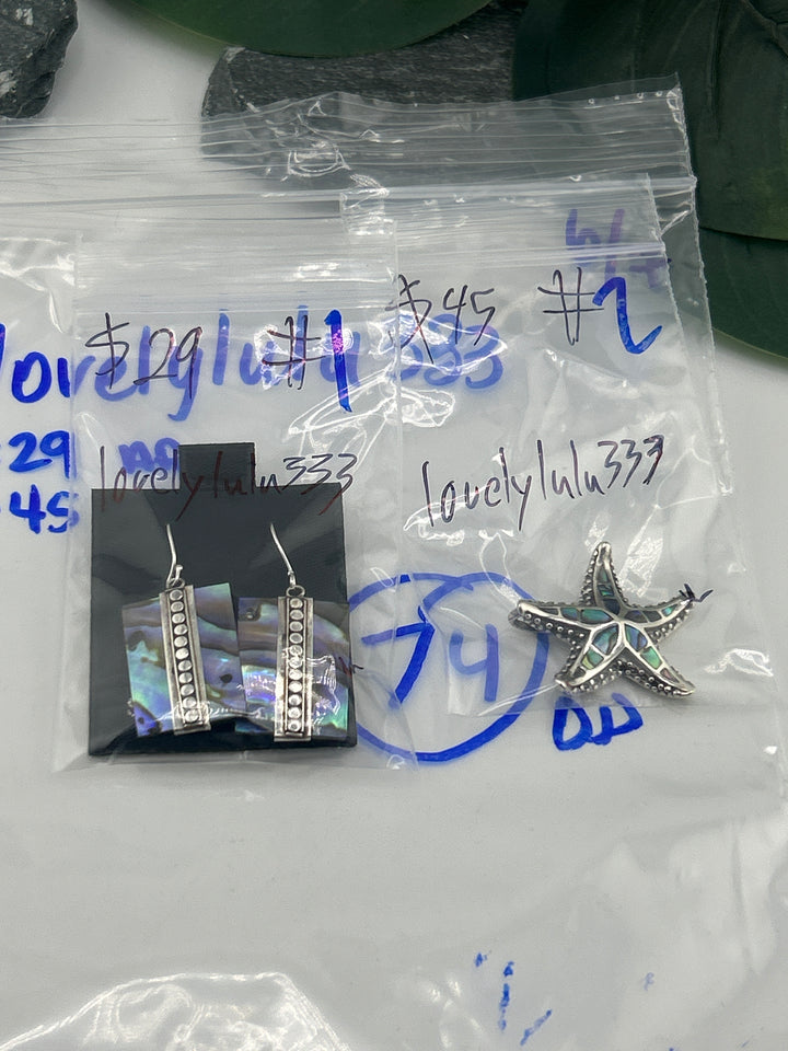 RESERVED FOR: lovelylulu333- 6/7/2025 FL tiktok Live Show - 2 Sterling Silver Items