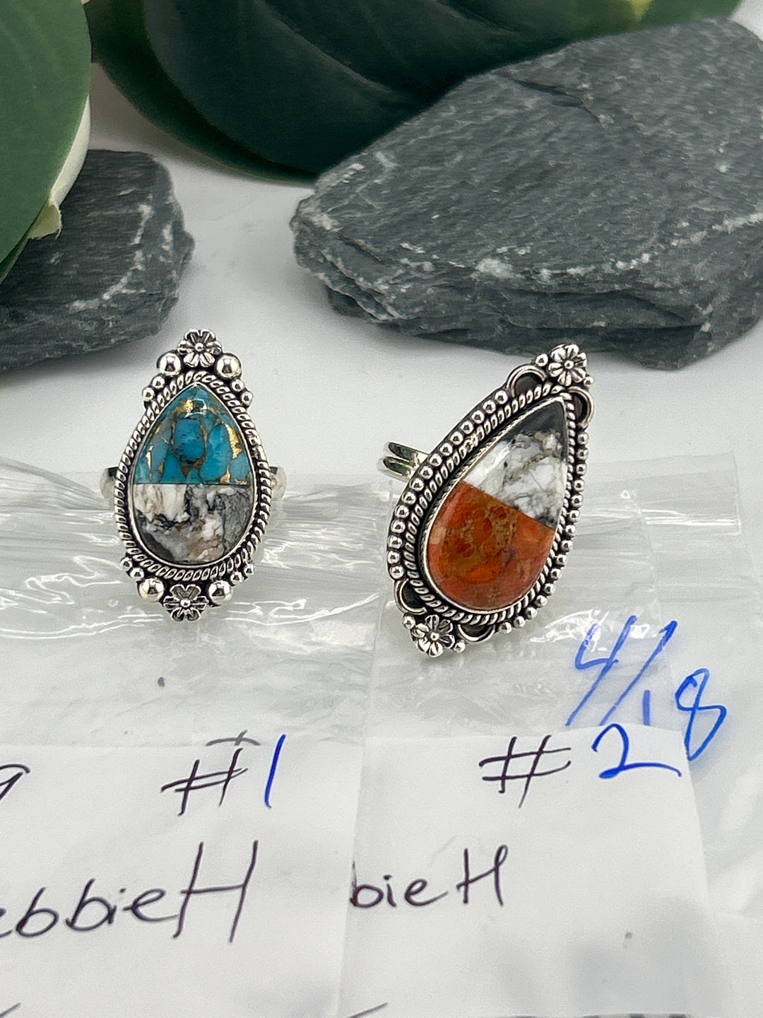 RESERVED FOR: DebbieH - 4/18/2025 tiktok Live Show - 2 Sterling Silver Items