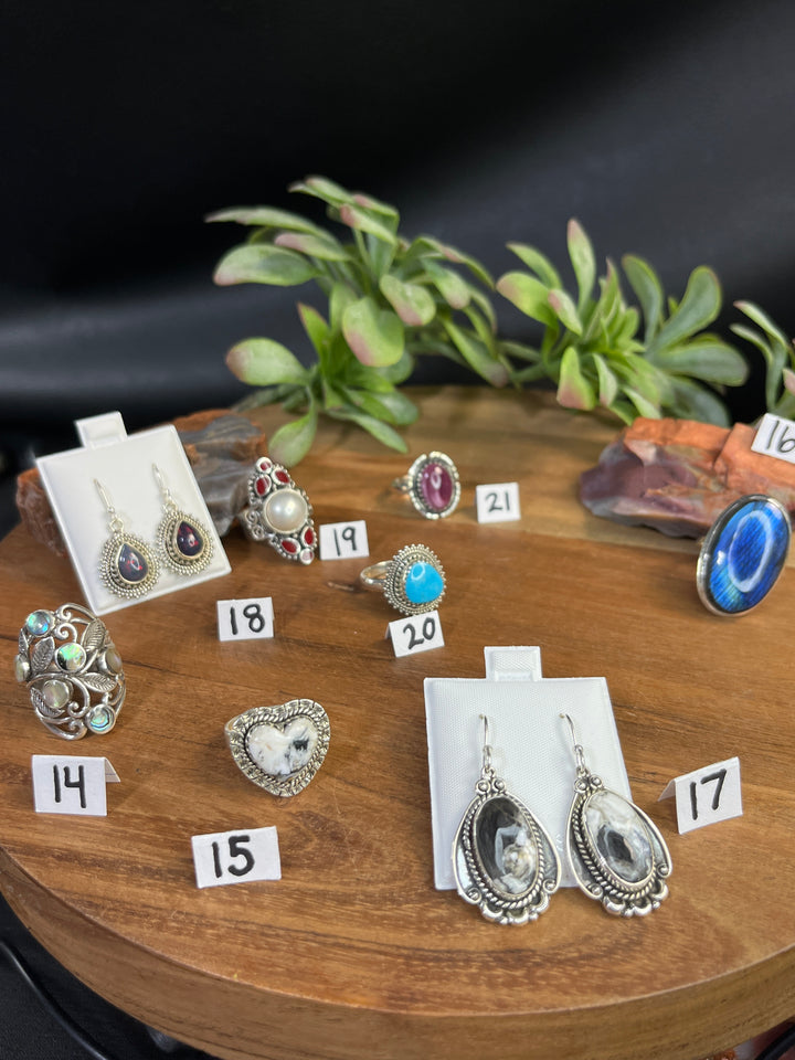 RESERVED FOR: Ruth Adedeji- 7/2/24- 21 Sterling Silver Items