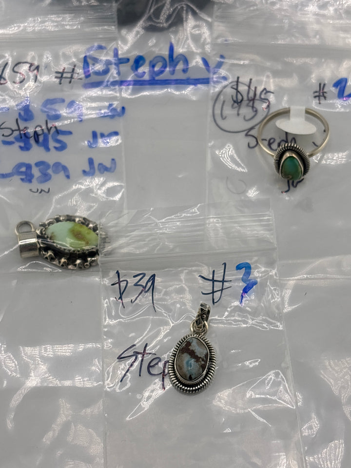 PM SHOW 48HR - RESERVED FOR:  Steph - 7/19/2025 FL tiktok Live Show - 3 Sterling Silver Items