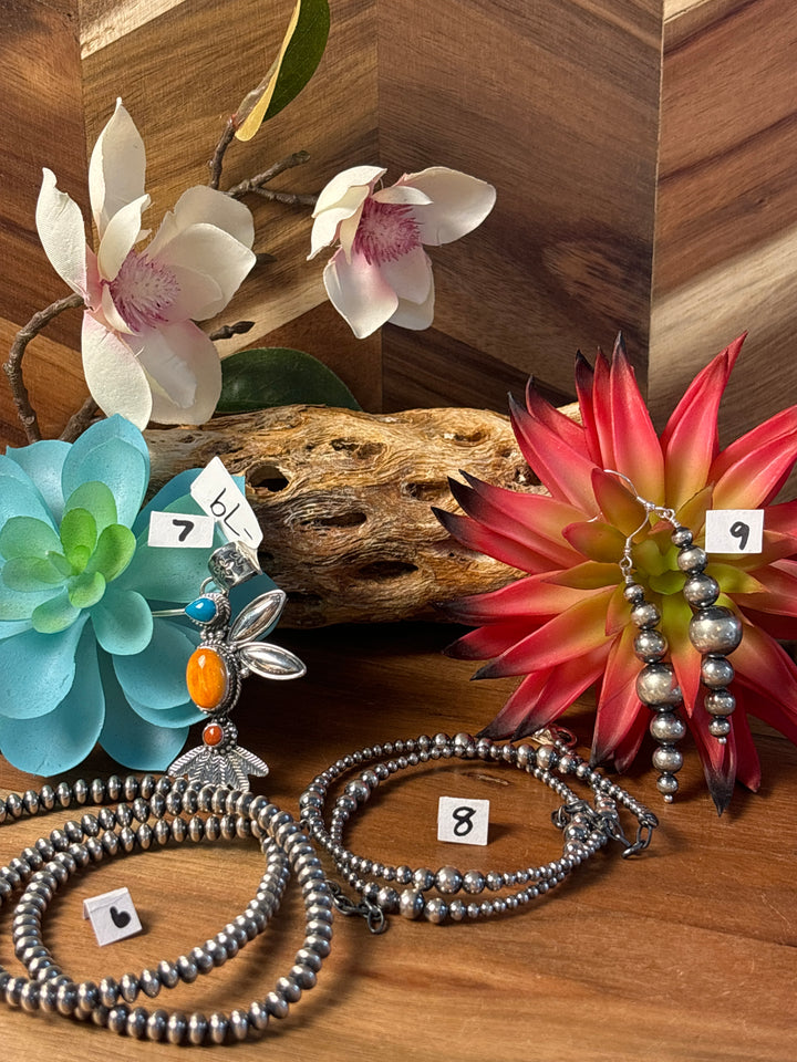 RESERVED FOR: P.G. coral 7/28/24- 9 Sterling Silver Items
