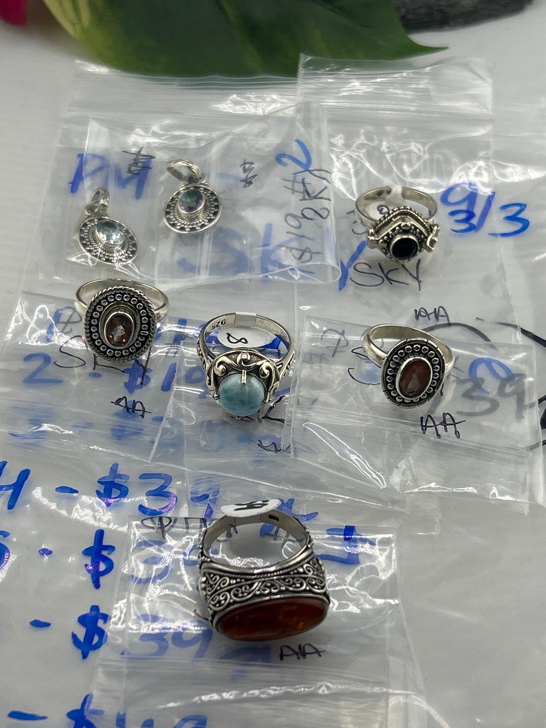 PM SHOW 48HR - RESERVED FOR: SKY  - 9/03/2025 FL tiktok Live Show - 7 Sterling Silver Items