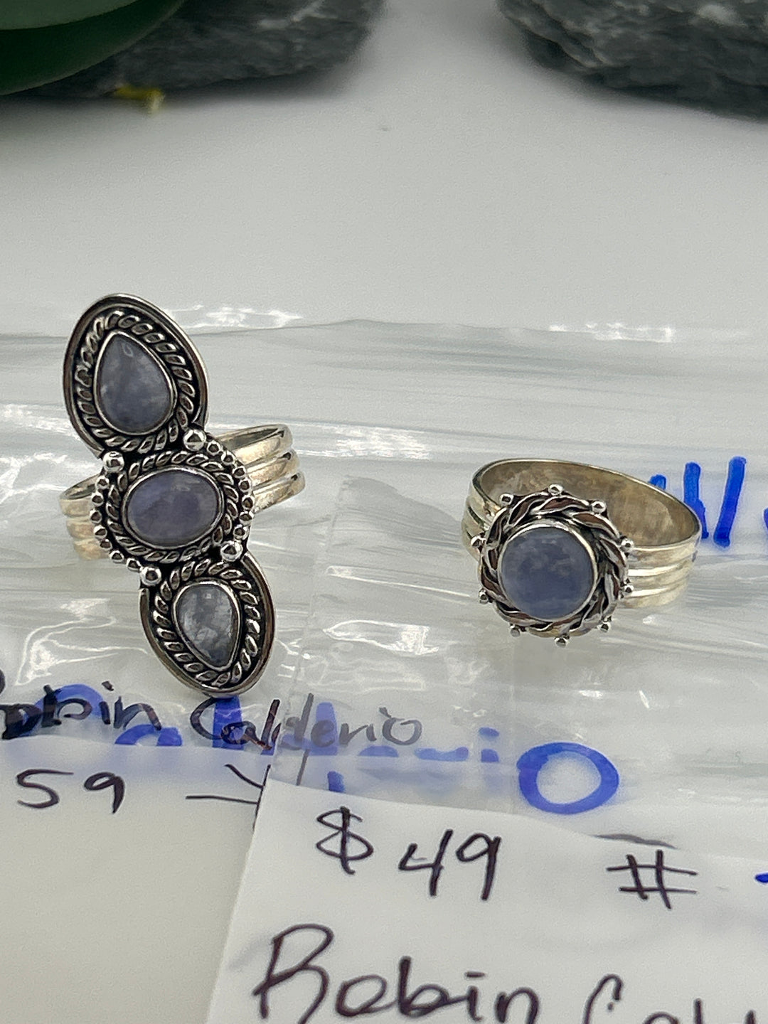 RESERVED FOR: Robin Calderio- 4/19/2025 tiktok Live Show -2  Sterling Silver Items