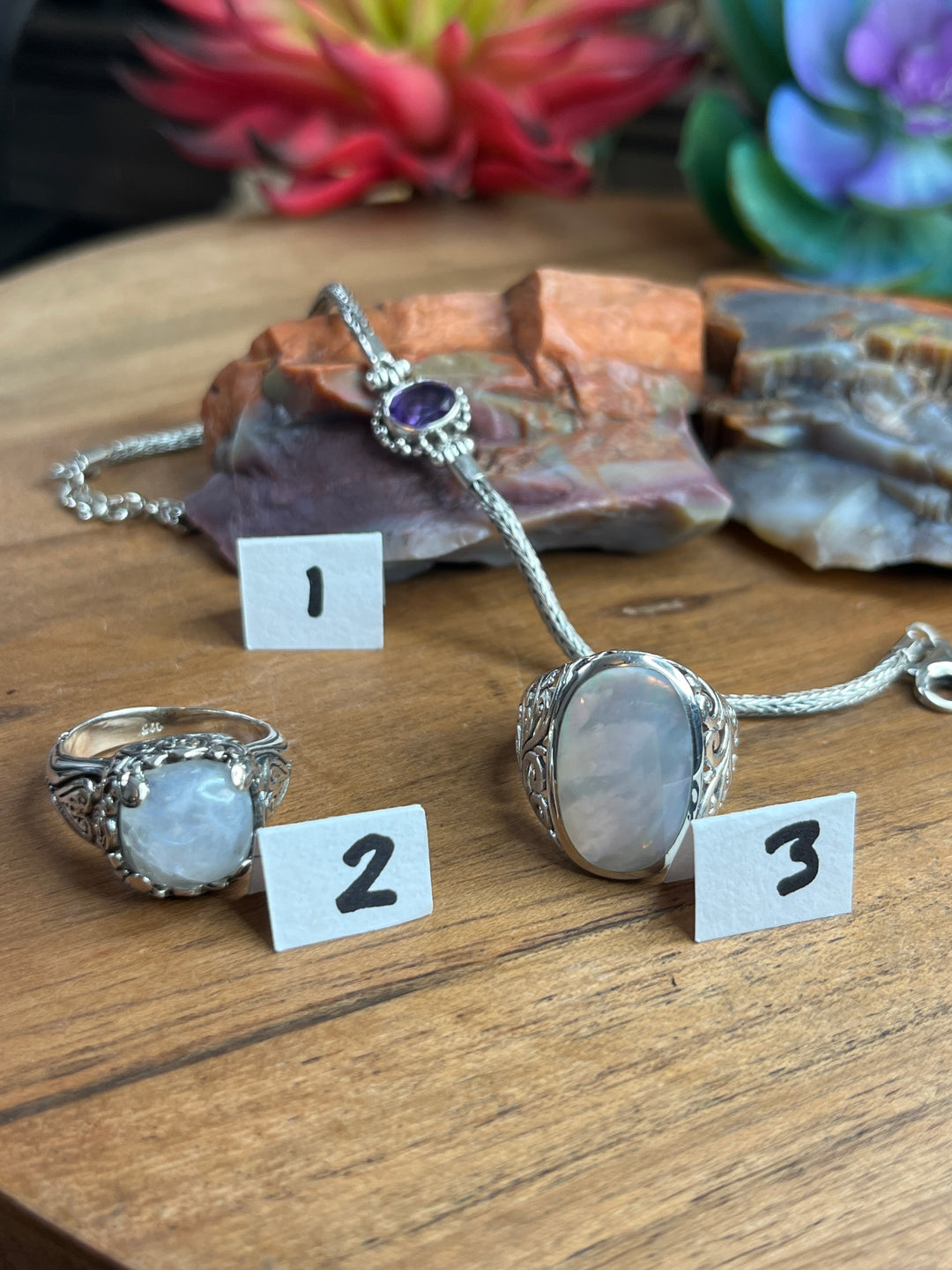 RESERVED FOR: Dhi-version-7/3/24- 3 Sterling Silver Items