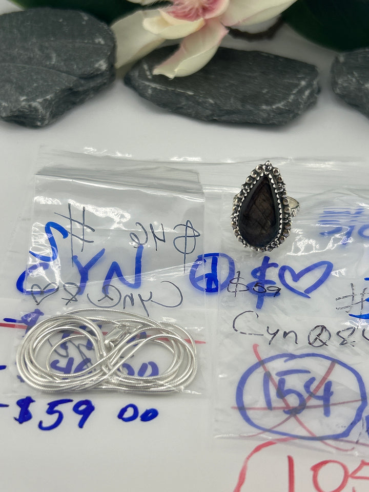 RESERVED FOR:  CYN ☮️&❤️ - 5/9/2025 tiktok Live Show - 2 Sterling Silver Items