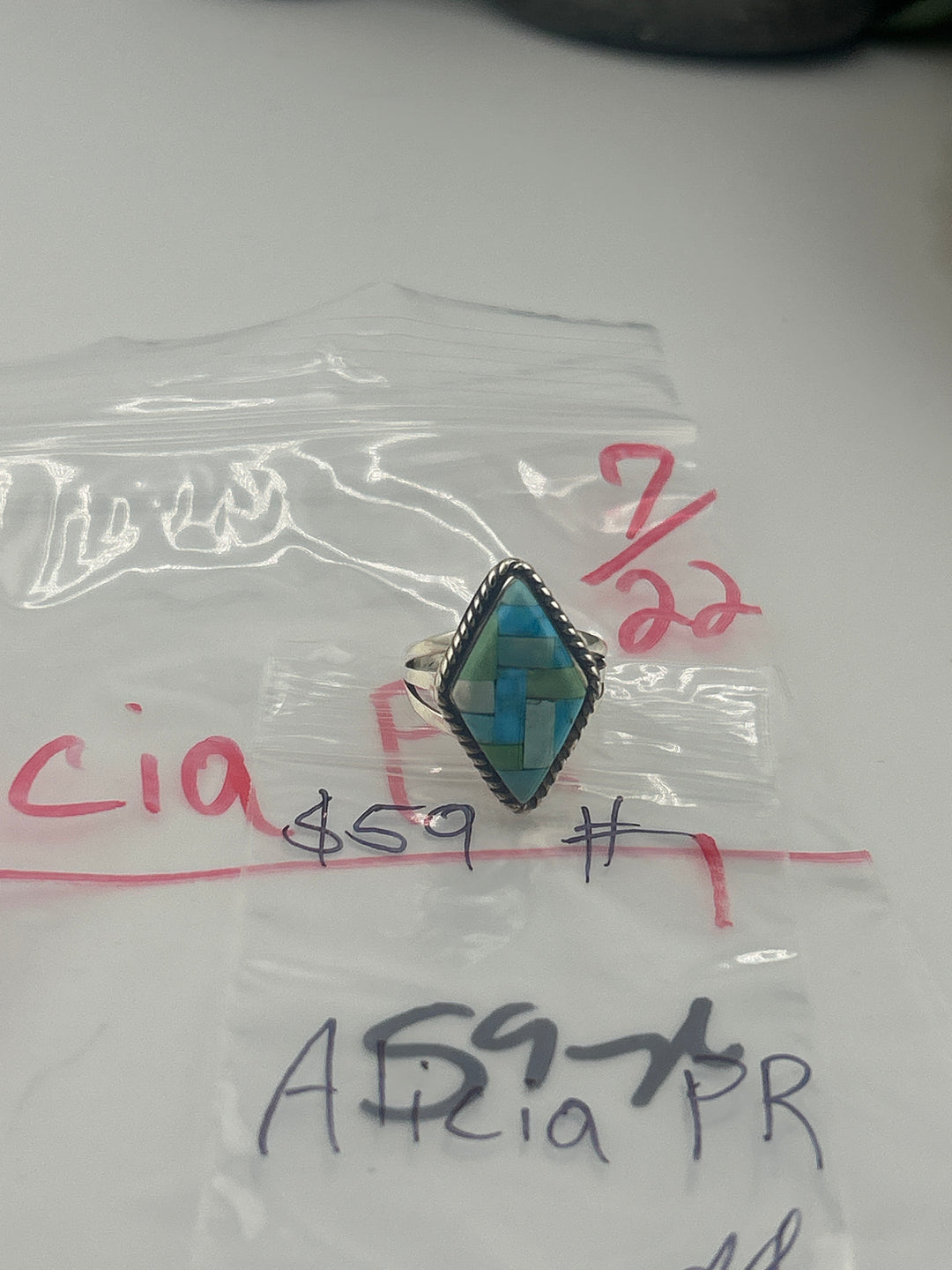 AM SHOW 48HR - RESERVED FOR: Alicia PR -7/22/2025 FL tiktok Live Show - 1 Sterling Silver Items