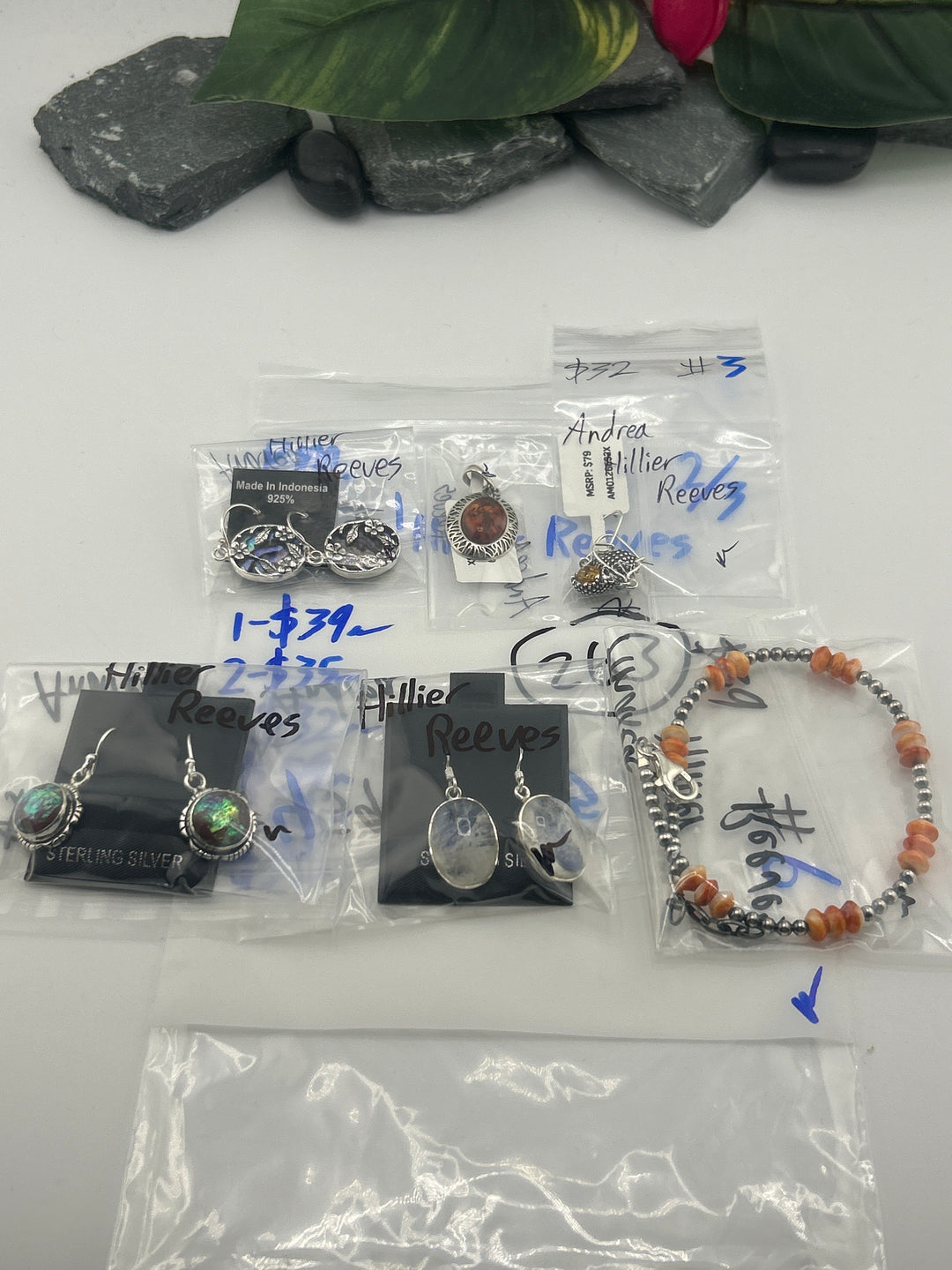 Andrea Hillier Reeves - 2/3/26 - 6 925 Sterling Silver Items