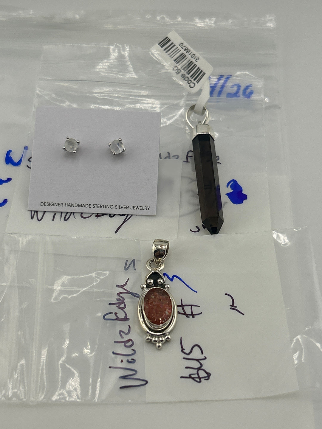 RESERVED FOR:  WildzEdge- 4/26/2025 tiktok Live Show -3  Sterling Silver Items