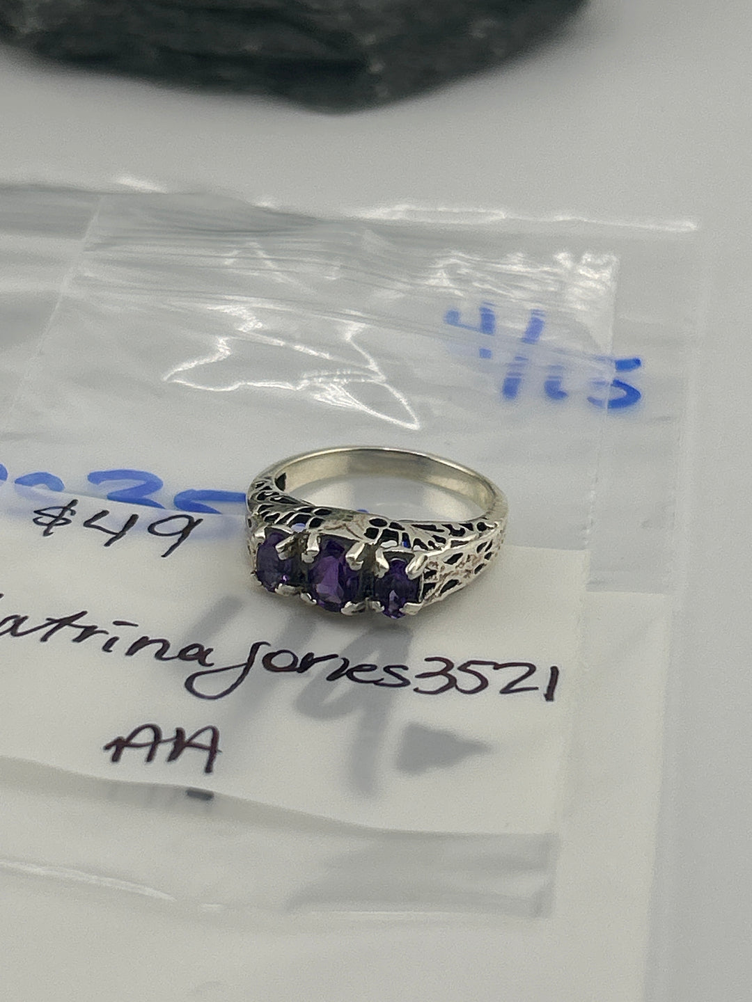 RESERVED FOR: katrinajones3521- 4/15/2025 tiktok A.M. Live Show - 1 Sterling Silver Items