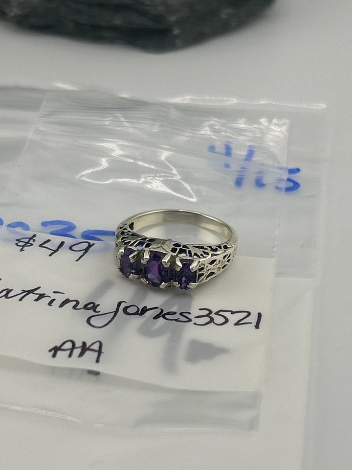 RESERVED FOR: katrinajones3521- 4/15/2025 tiktok A.M. Live Show - 1 Sterling Silver Items