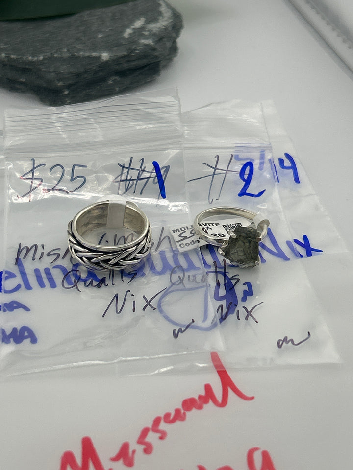RESERVED FOR: Mishelina Qualls Nix- 5/14/2025 tiktok Live Show -2  Sterling Silver Items