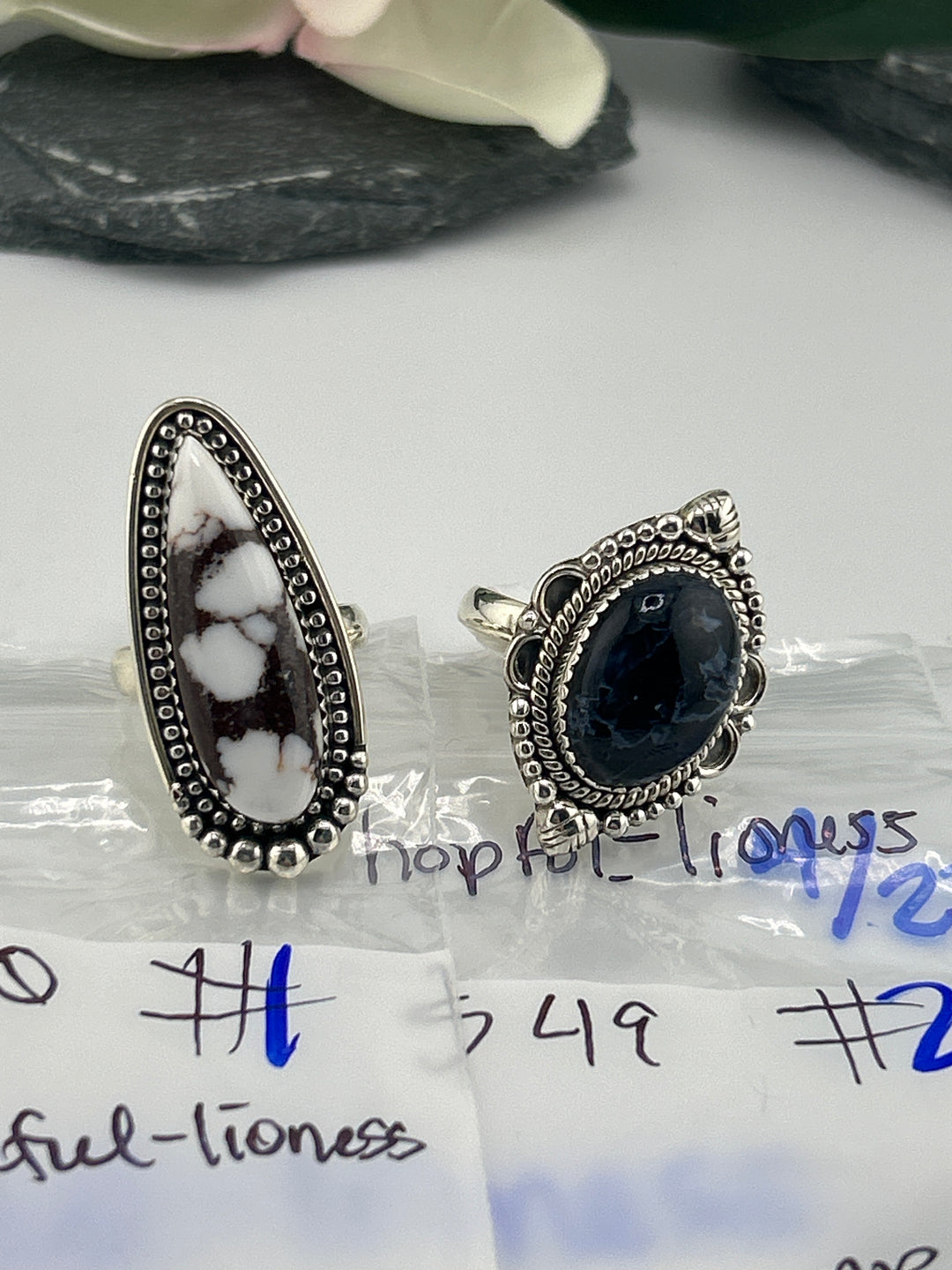 RESERVED FOR: hopeful-lioness- 4/23/2025 tiktok Live Show - 2 Sterling Silver Items