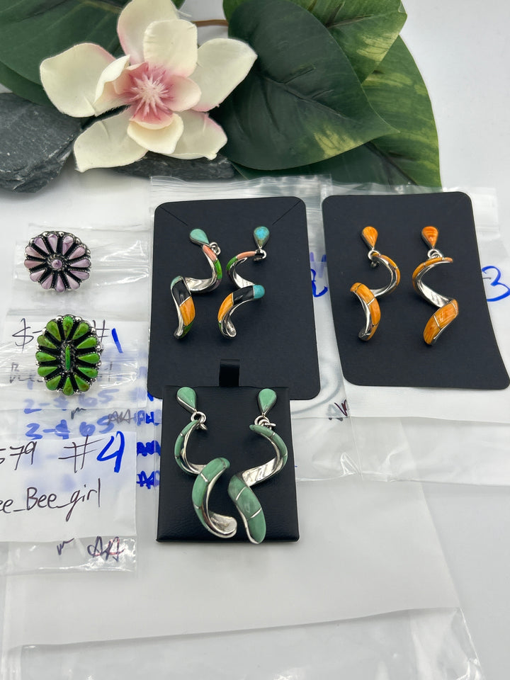 RESERVED FOR: Bee_Bee_girl - 4/5/2025 tiktok Live Show - 5 Sterling Silver Items
