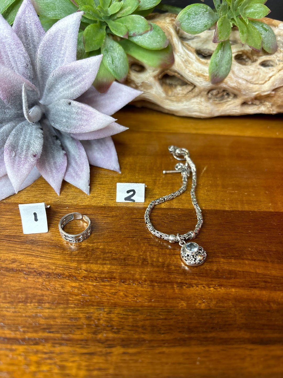 RESERVED FOR: Willi Doodles 7/27/24- 2 Sterling Silver Items