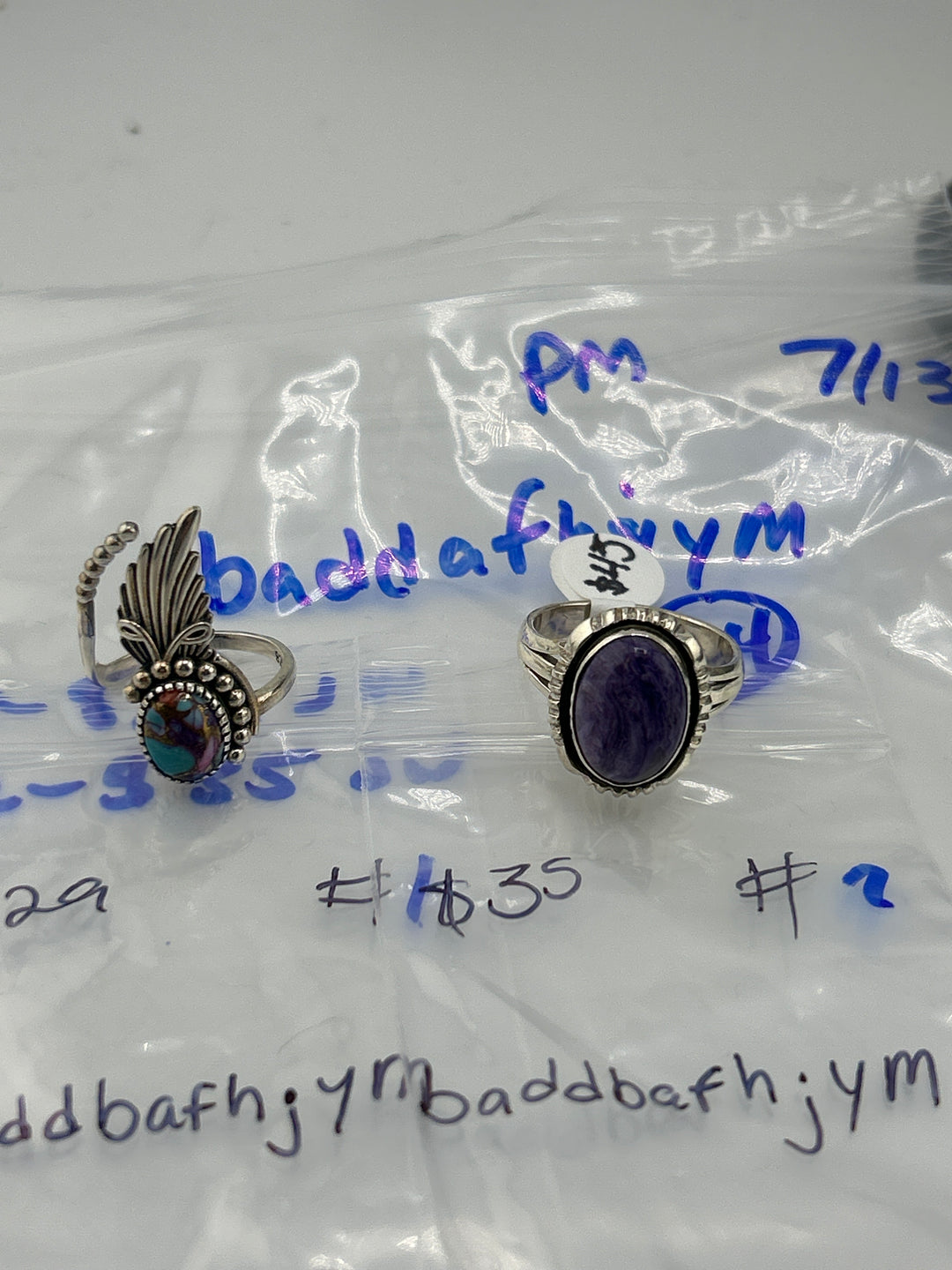 PM SHOW 48HR - RESERVED FOR:  baddbafhjym- 7/13/2025 FL tiktok Live Show - 2 Sterling Silver Items