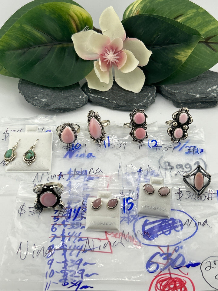 RESERVED FOR: Nina (Bag 1)- 5/23/2025 tiktok Live Show - 9 Sterling Silver Item