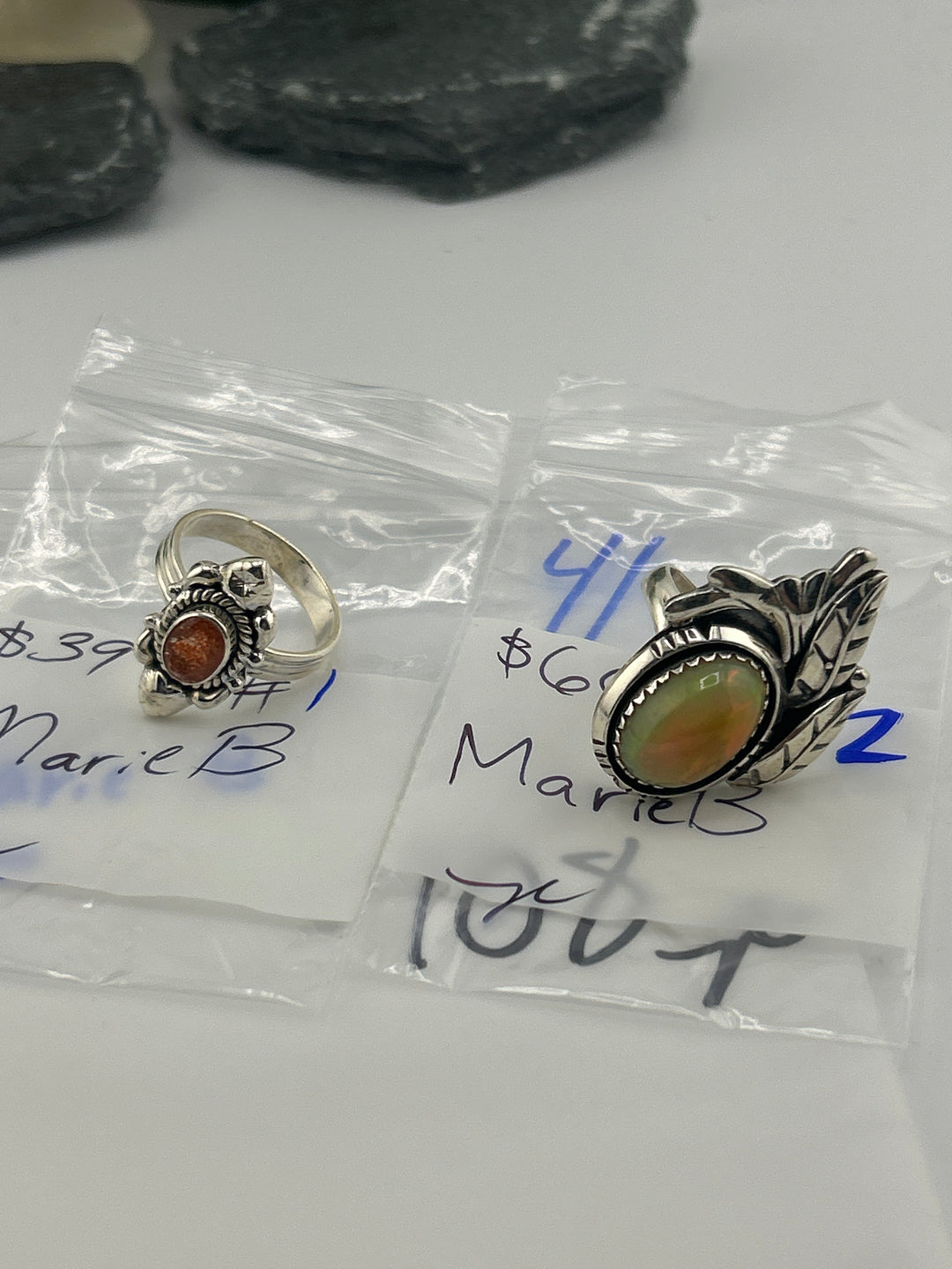 RESERVED FOR: Marie B- 4/3/2025 Tiktok Live Show - 2 Sterling Silver Items