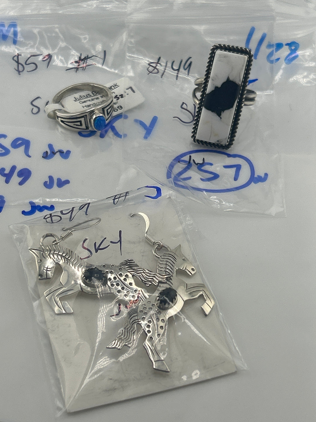SKY - 1/28/26 - 3 925 Sterling Silver Items