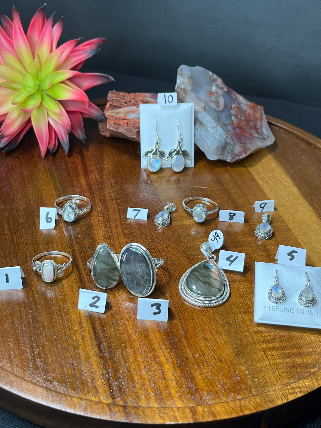 RESERVED FOR: TINA LOUISE-7/11/24-10 Sterling Silver Items