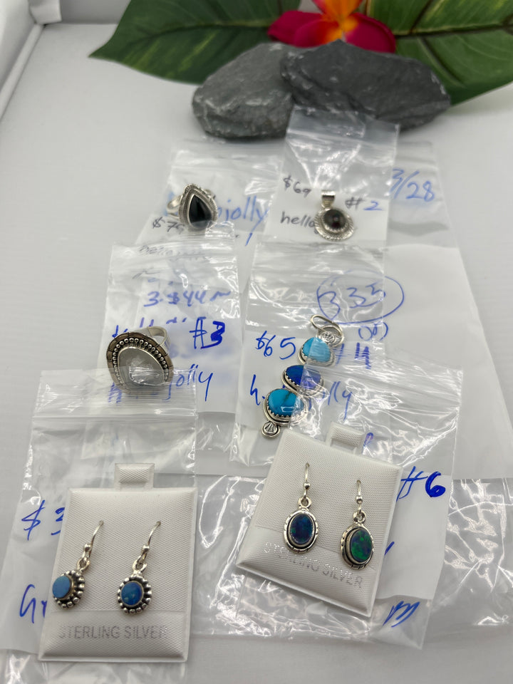 RESERVED FOR: hellojolly - 3/28/2025 tiktok Live Show -6 Sterling Silver Items