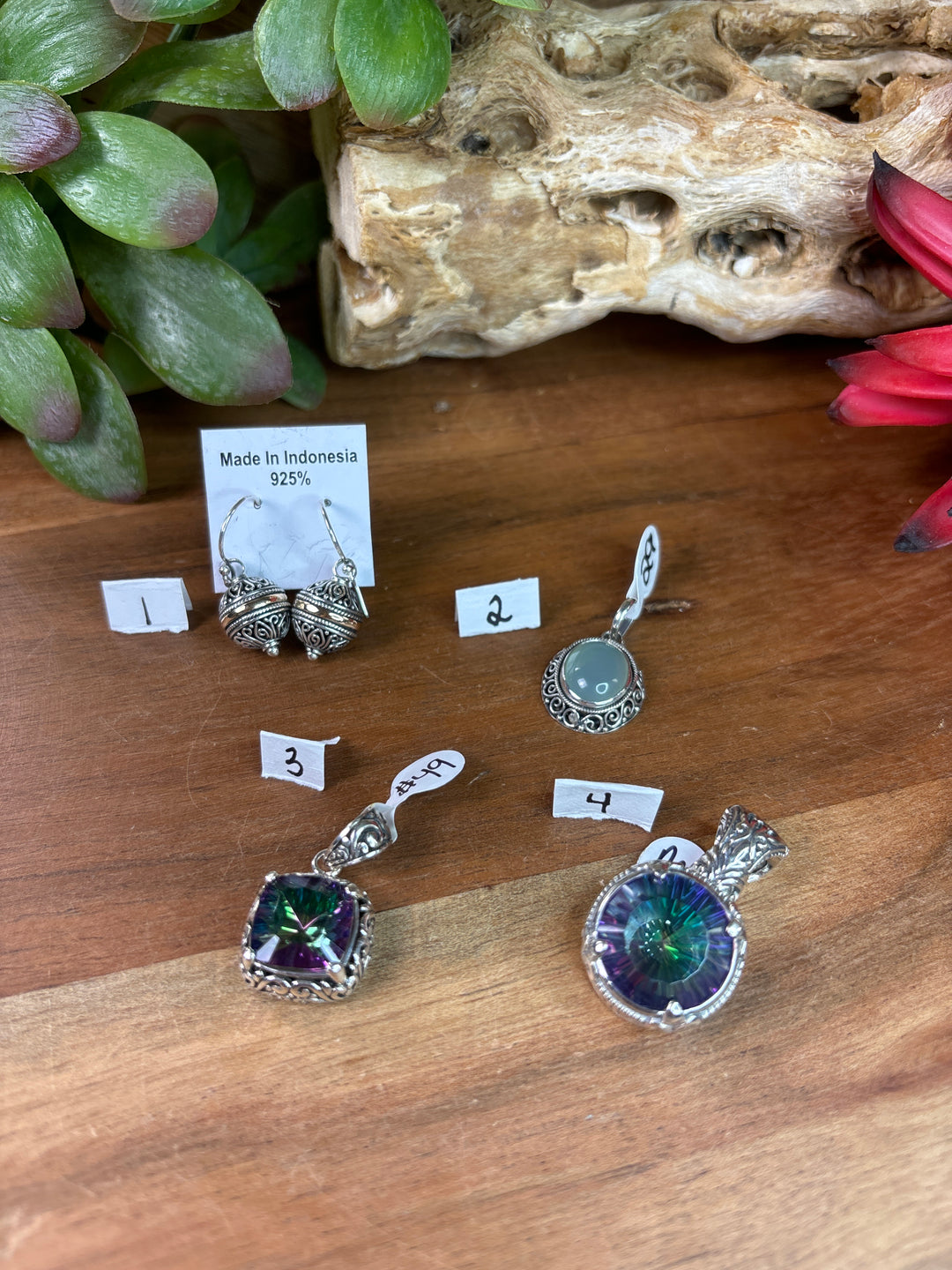 RESERVED FOR: nmchica 8/4/24- 4 Sterling Silver Items