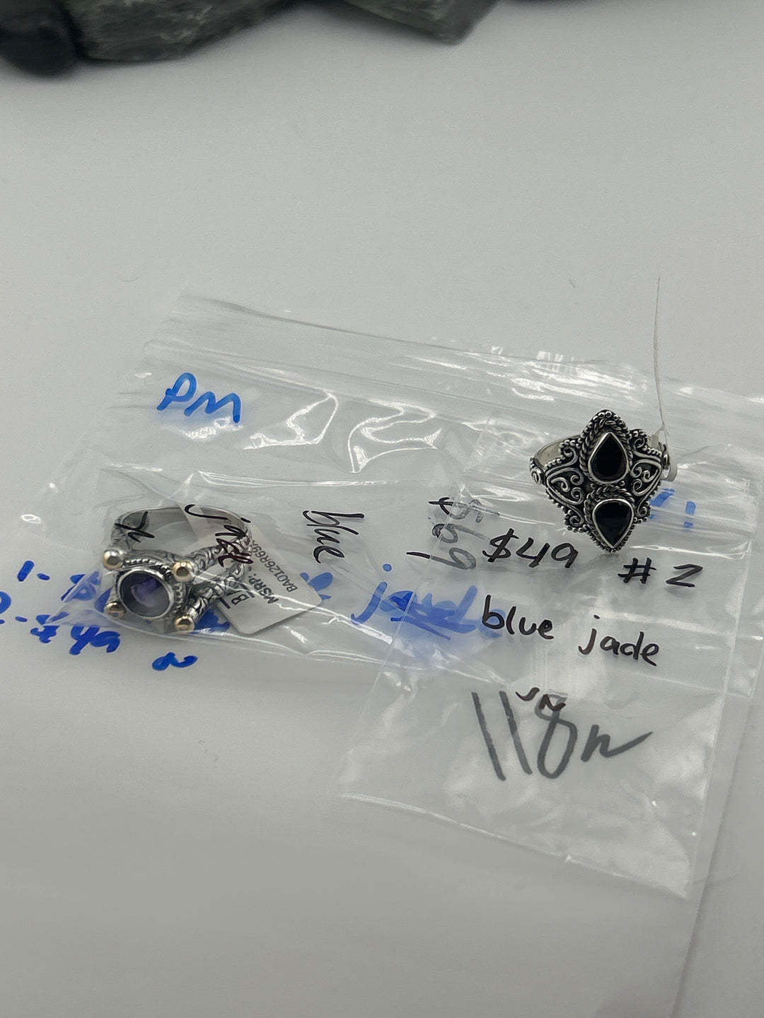 blue jade - 2/1/26 - 2 925 Sterling Silver Items