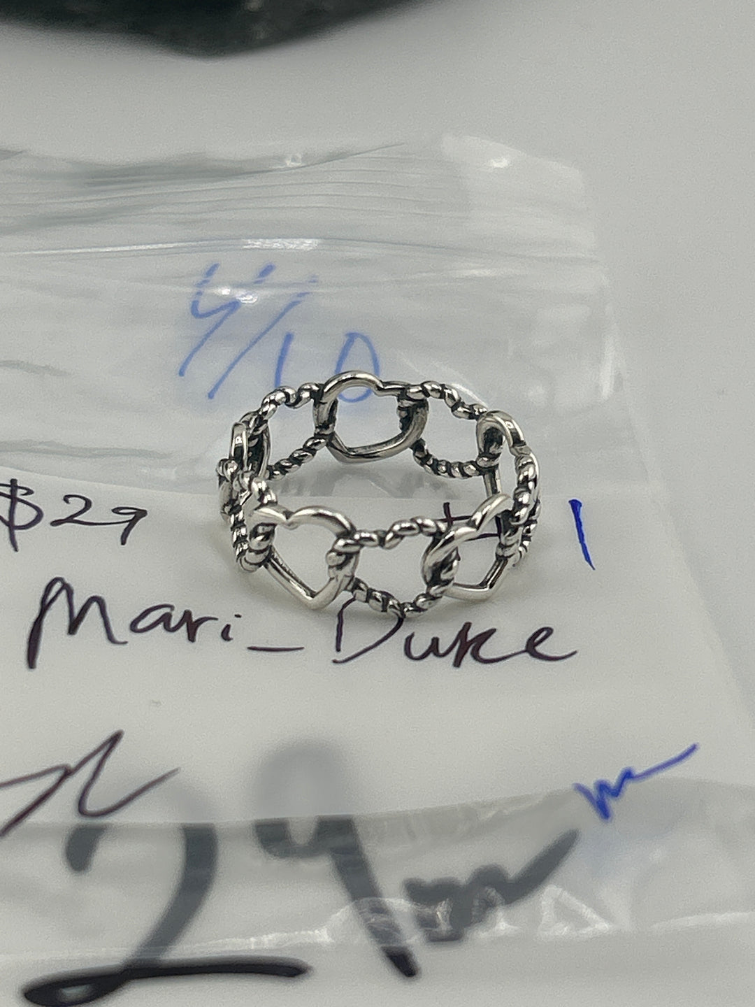 RESERVED FOR: Mari_Duke - 4/10/2025 tiktok Live Show - 1 Sterling Silver Items