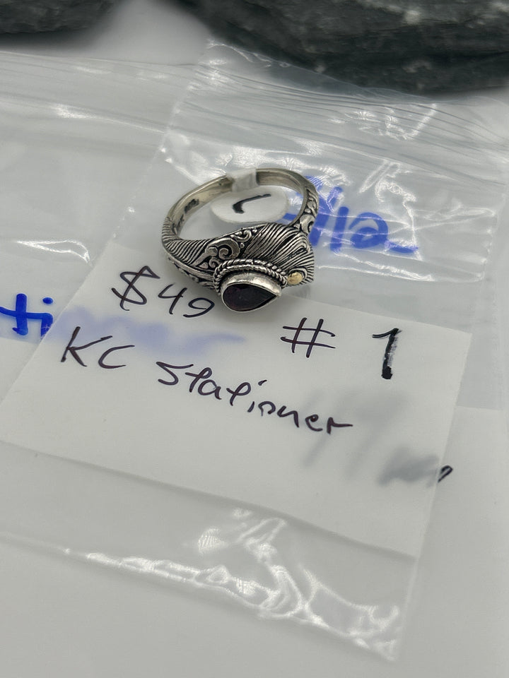 RESERVED FOR: KC Stationer- 3/12/2025 Live Show - 1 Sterling Silver Items