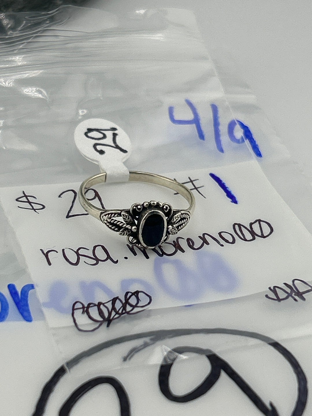 RESERVED FOR: rosa.moreno00- 4/9/2025 tiktok Live Show - 1 Sterling Silver Items