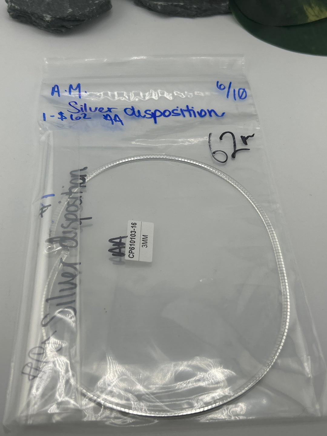RESERVED FOR: Silver Disposition - 6/10/2025 tiktok A.M Live Show - 1 Sterling Silver Items