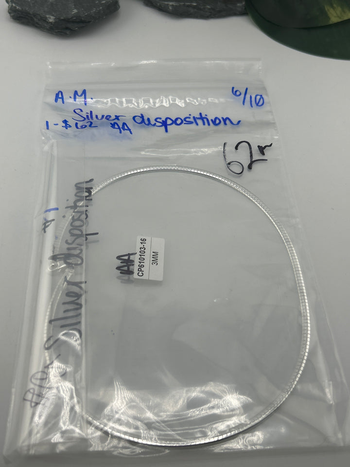 RESERVED FOR: Silver Disposition - 6/10/2025 tiktok A.M Live Show - 1 Sterling Silver Items