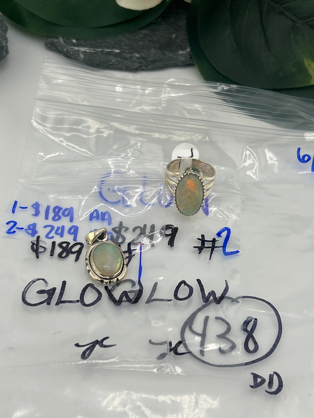 RESERVED FOR: GLOW - 6/5/2025 tiktok (48 hr) Reservation Live Show - 2 Sterling Silver Items