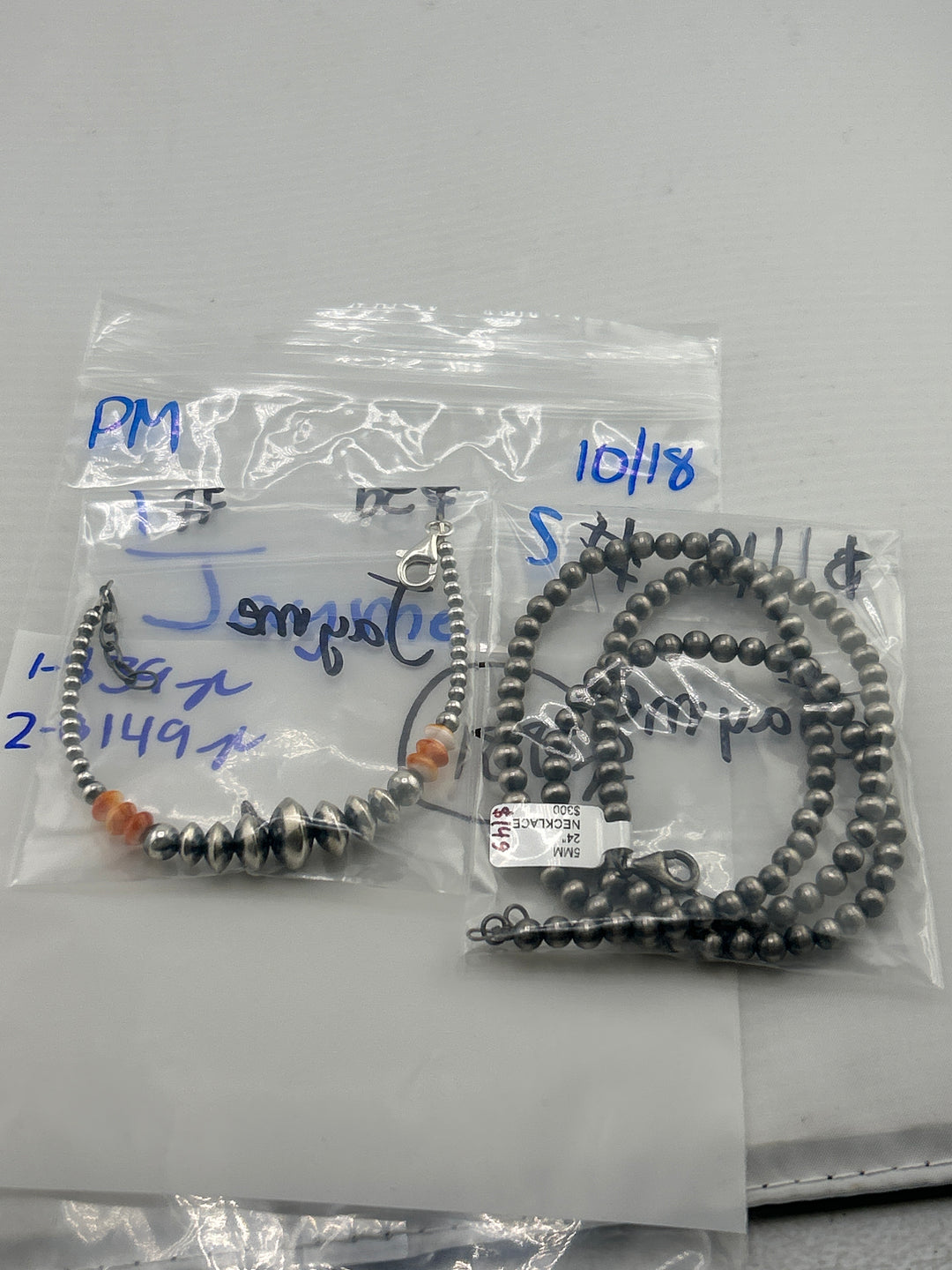 PM SHOW 48HR - RESERVED FOR: Jayme - 10/18/2025 FL tiktok Live Show - 2 Sterling Silver Items