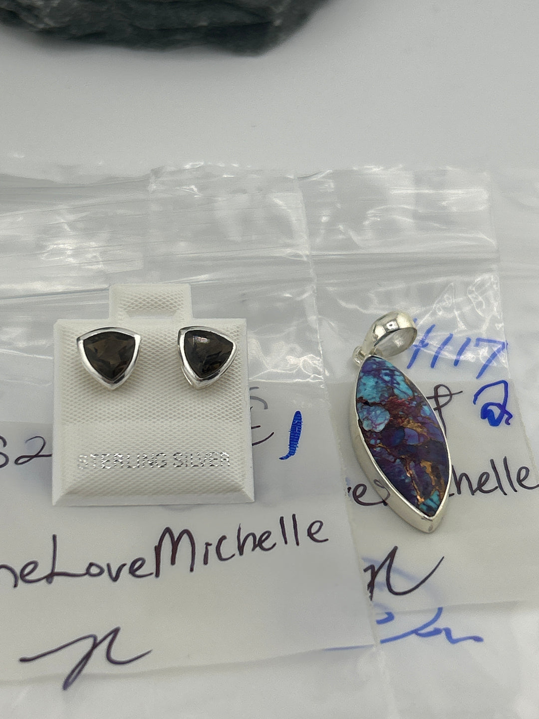 RESERVED FOR:  OneLoveMichelle- 4/17/2025 tiktok Live Show -2  Sterling Silver Items
