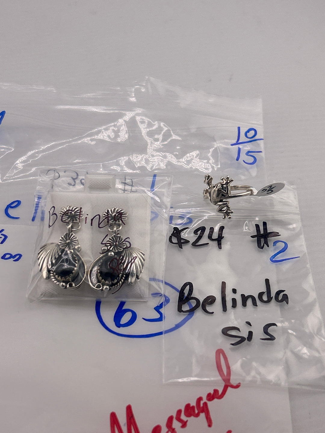 PM SHOW 48HR - RESERVED FOR: Belinda Sis - 10/15/2025 FL tiktok Live Show - 2 Sterling Silver Items