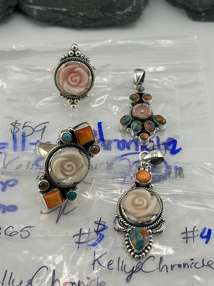 RESERVED FOR: KellysChronicle  - 5/16/2025 tiktok Live Show - 5 Sterling Silver Items