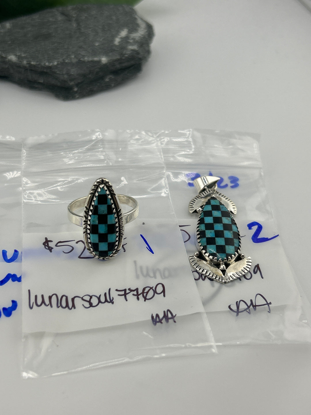 RESERVED FOR: lunarsoul7709 3/23/2025 Live Show - 2  Sterling Silver Items