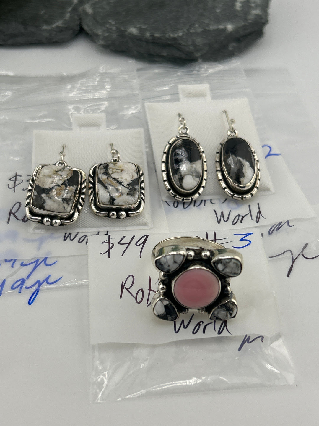 RESERVED FOR: Robbie's World- 4/11/2025 The Collective Boutique App Live Show - 3 Sterling Silver Items