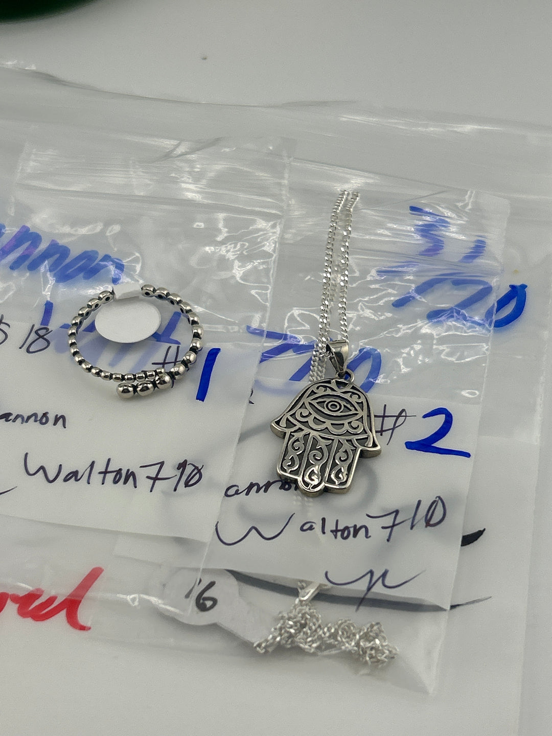RESERVED FOR: Shannon Walton710 - 3/20/2025 Live Show - 2 Sterling Silver Items