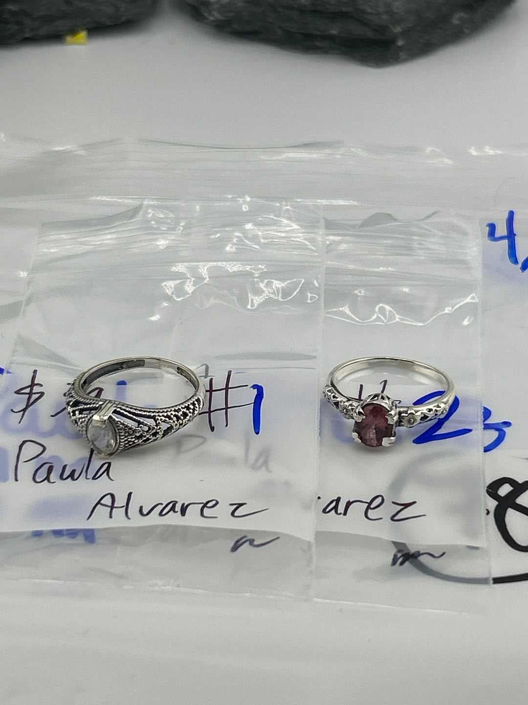 RESERVED FOR: Paula Alvarez - 4/12/2025 tiktok Live Show - 2 Sterling Silver Items