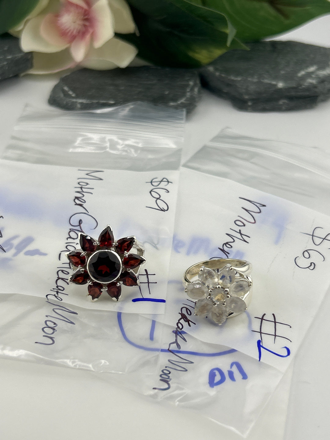RESERVED FOR: MotherGaia_HekateMoon - 5/9/2025 tiktok Live Show - 2 Sterling Silver Items