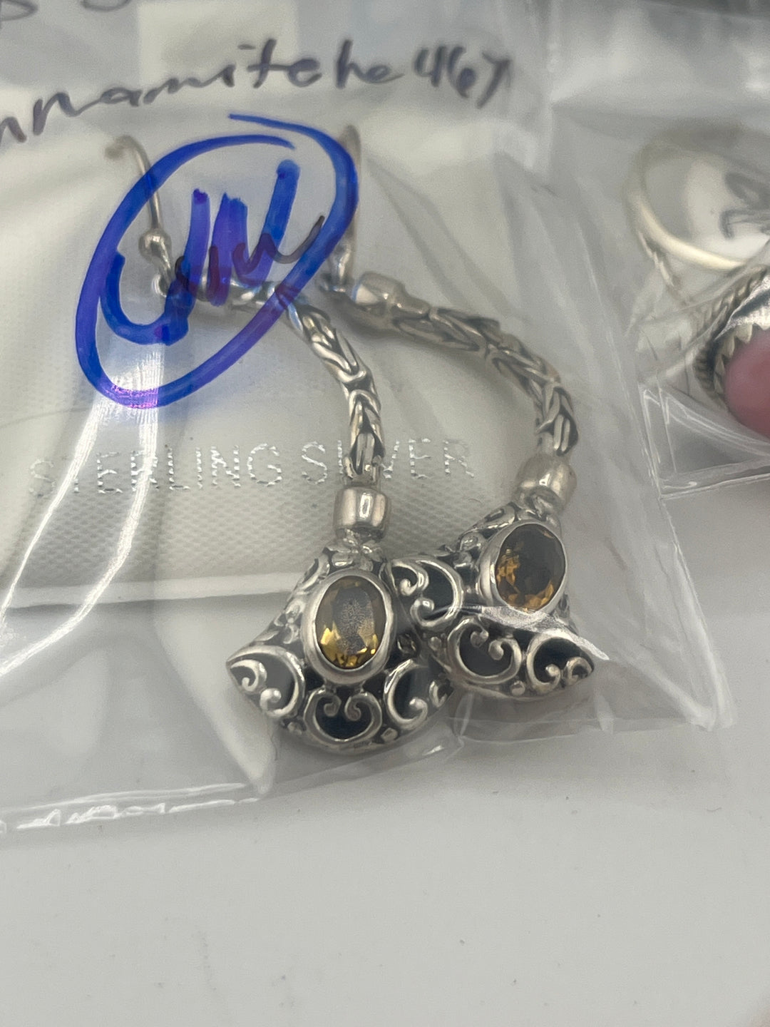 PM SHOW 48HR - RESERVED FOR:   donnamitchell67- 7/27/2025 FL tiktok Live Show -1 Sterling Silver Items