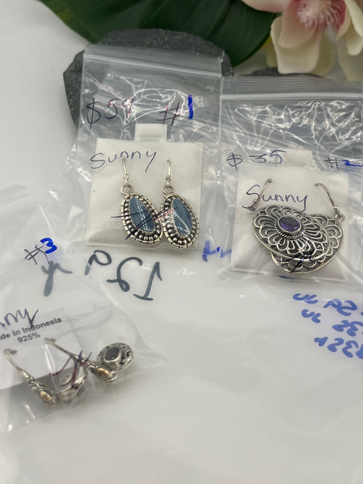 RESERVED FOR:  Sunny- 5/22/2025 tiktok Live Show - 3 Sterling Silver Items