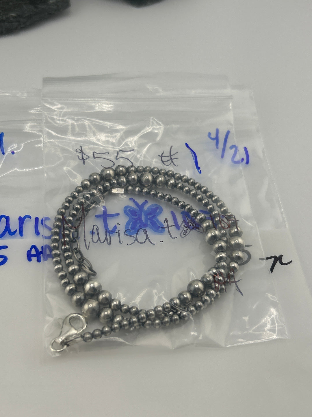 RESERVED FOR: Marisa.t🦋107  - 4/21/2025 tiktok A.M Live Show - 1 Sterling Silver Items