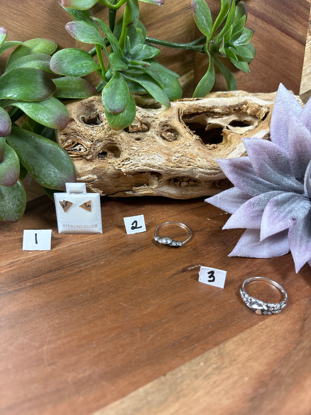 RESERVED FOR: Tricia Heinzman 8/1/24- 2 Sterling Silver Items