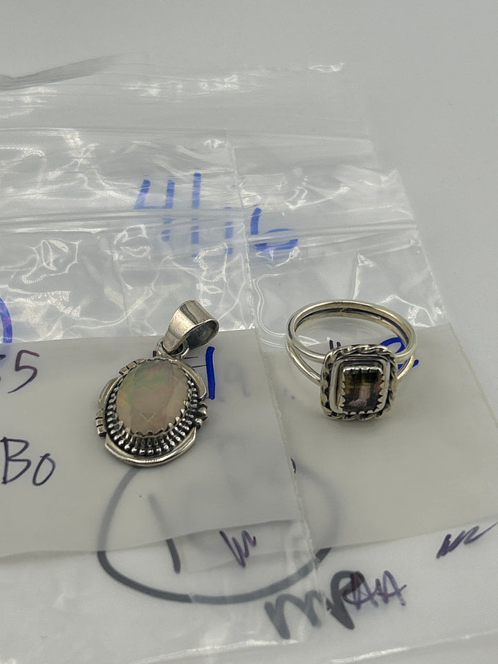 RESERVED FOR: BO - 4/16/2025 tiktok Live Show - 2 Sterling Silver Items