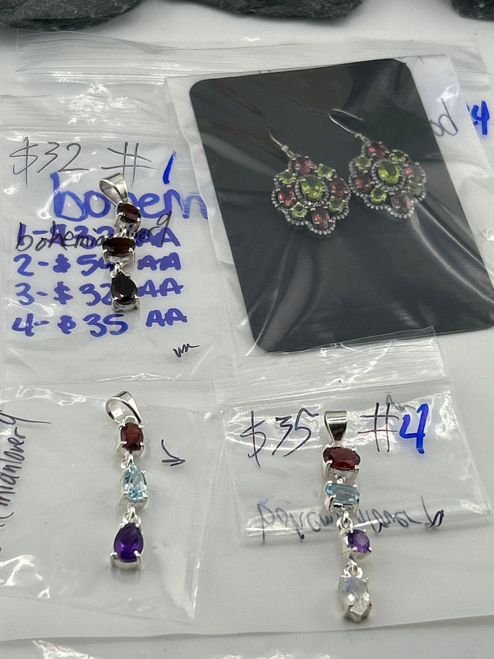 RESERVED FOR: bohemianlover9- 5/24/2025 tiktok Live Show - 4 Sterling Silver Items