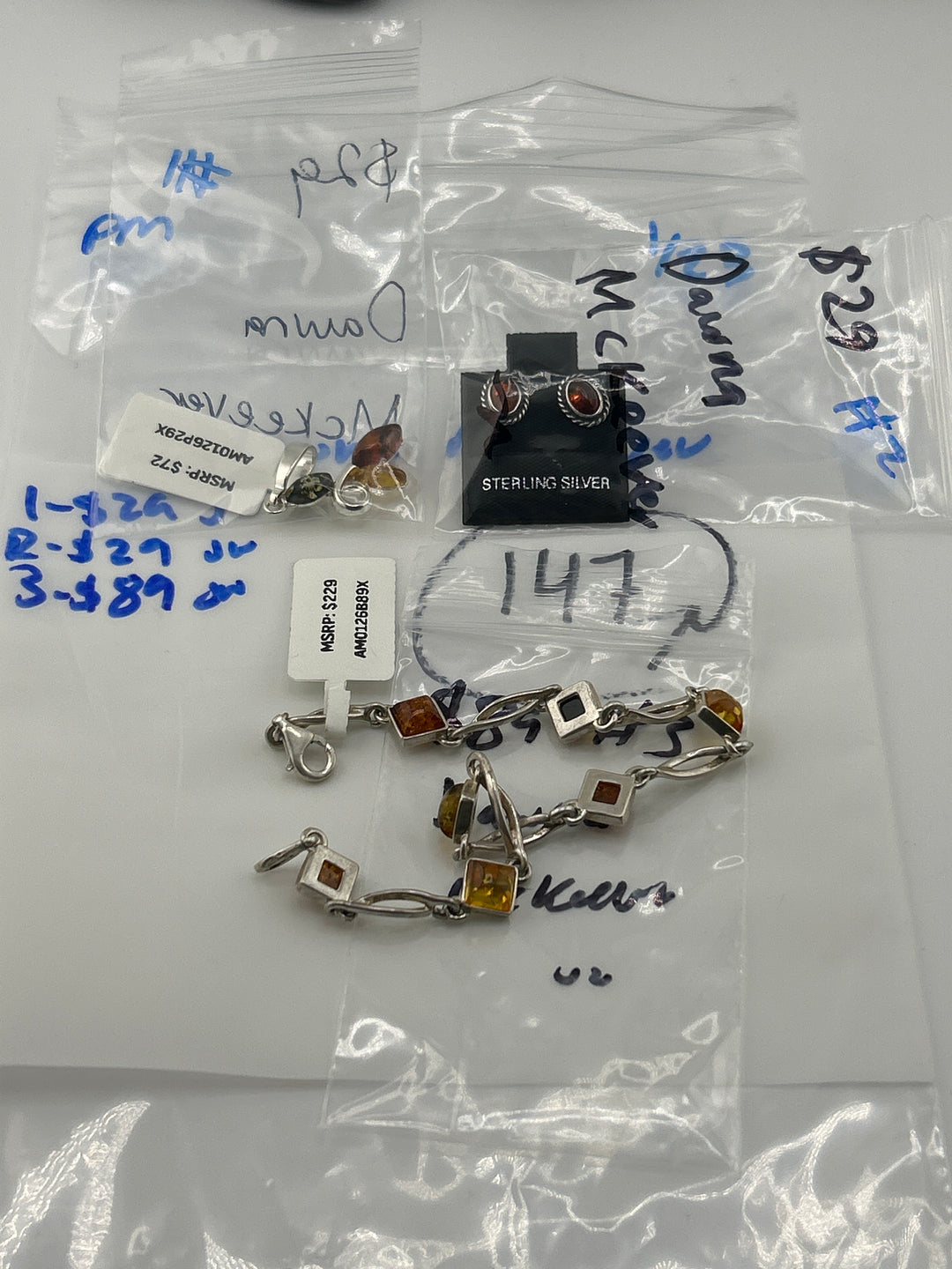 Dawna Mckeever - 1/23/26 PM - 3 925 Sterling Silver Items