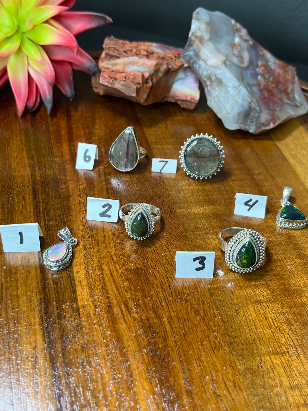 RESERVED FOR: Sammy_Yoshiko-7/11/24-5 Sterling Silver Items