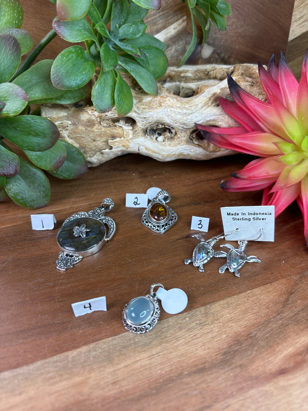 RESERVED FOR: Shawnee 8/4/24- 4 Sterling Silver Items